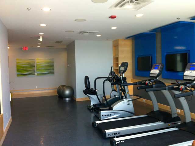 fitness area